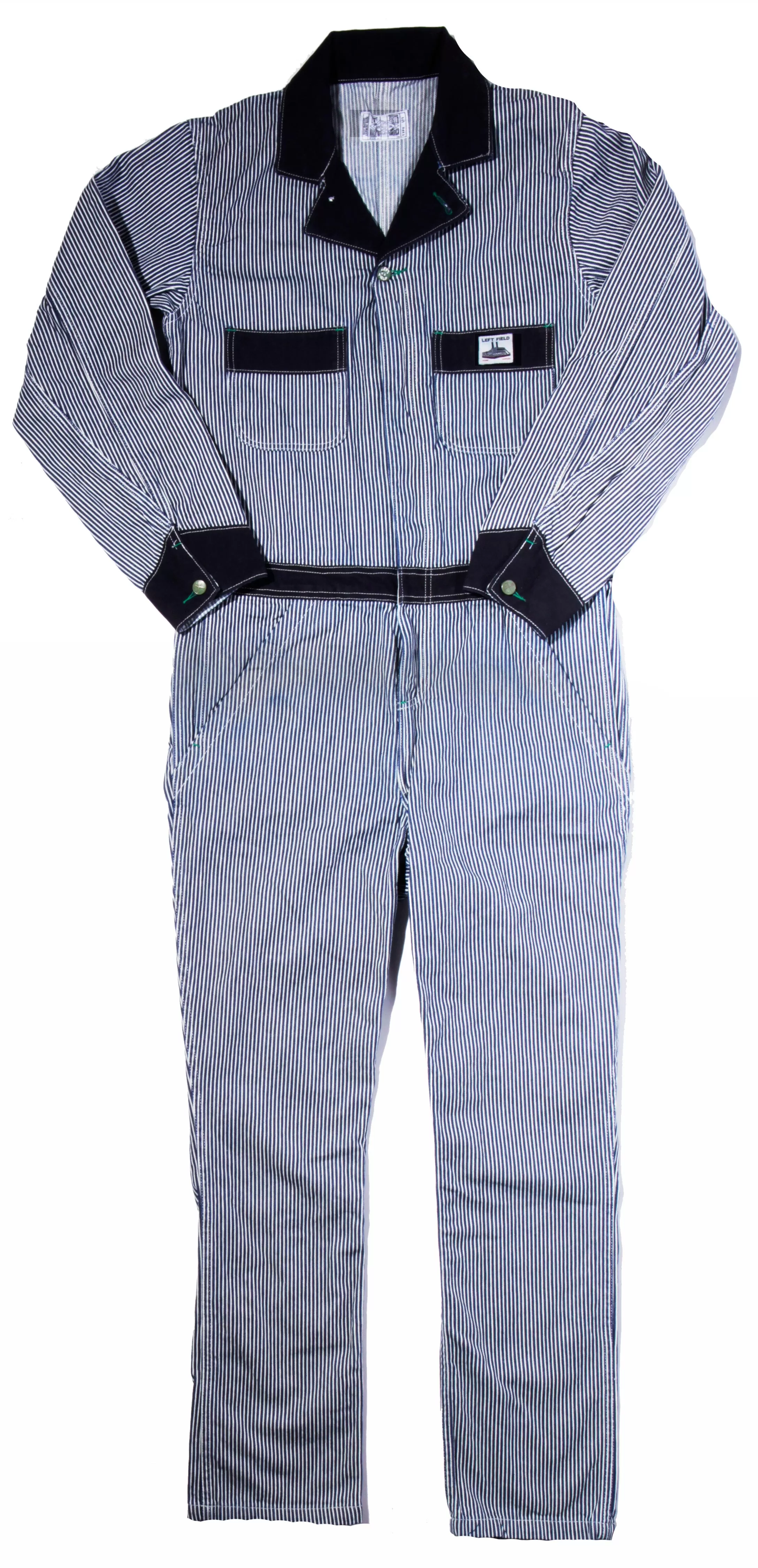 12 oz Mount Vernon Hickory Stripe Coveralls