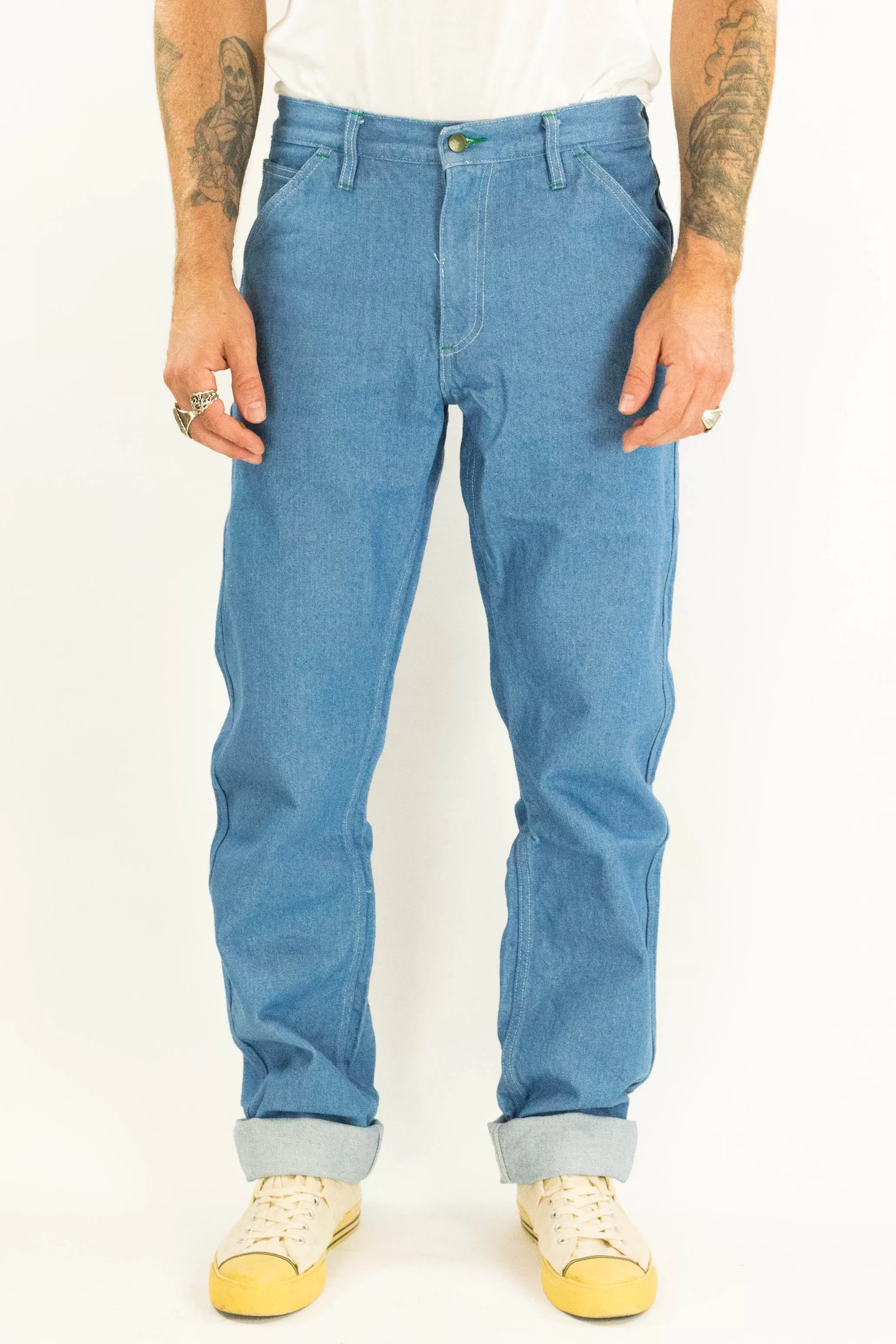 70’s Rodeo Blue Mt Vernon Work Uniform Denim