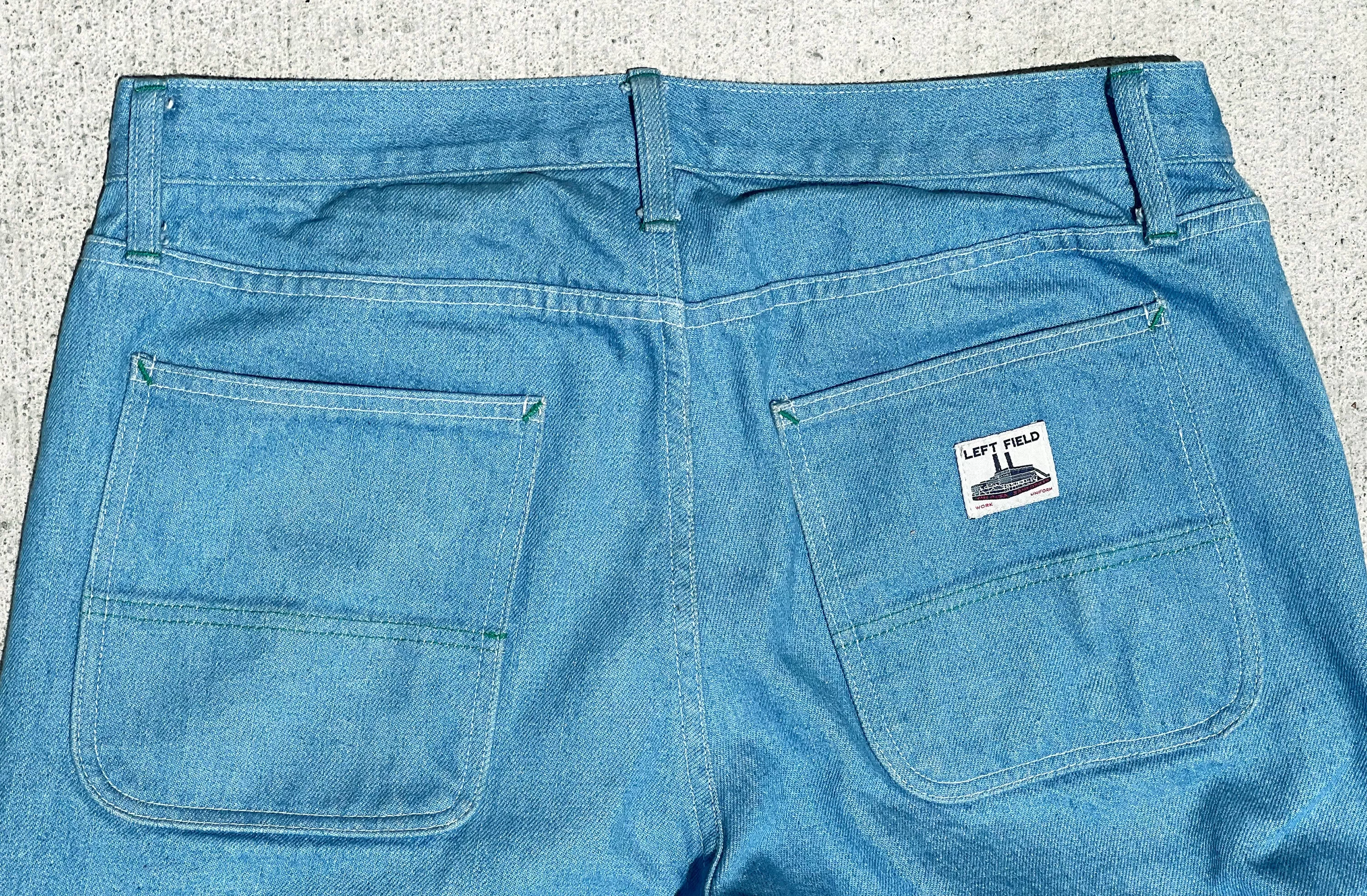 70’s Rodeo Blue Mt Vernon Work Uniform Denim