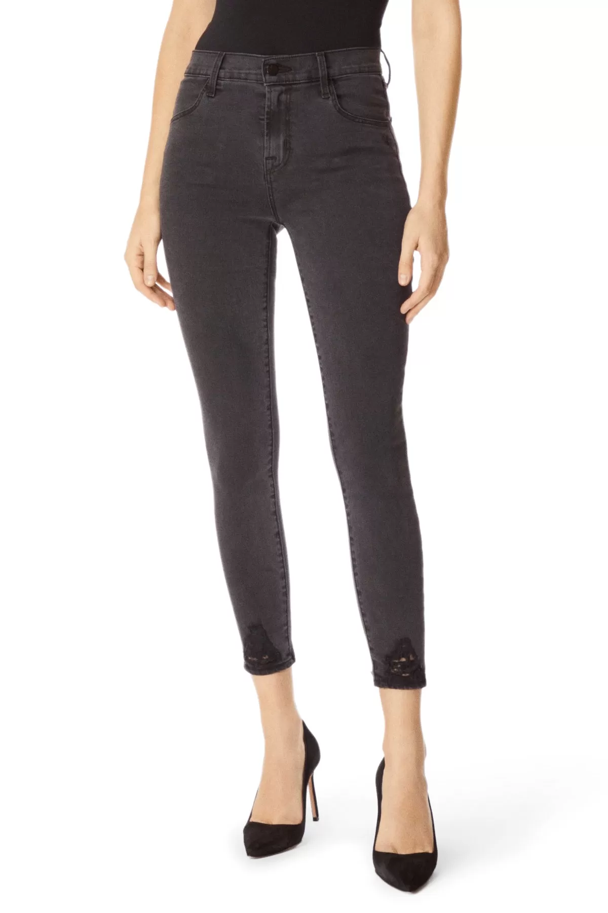 Alana High Rise Cropped Super Skinny - Photo Ready Bellatrix Destruct