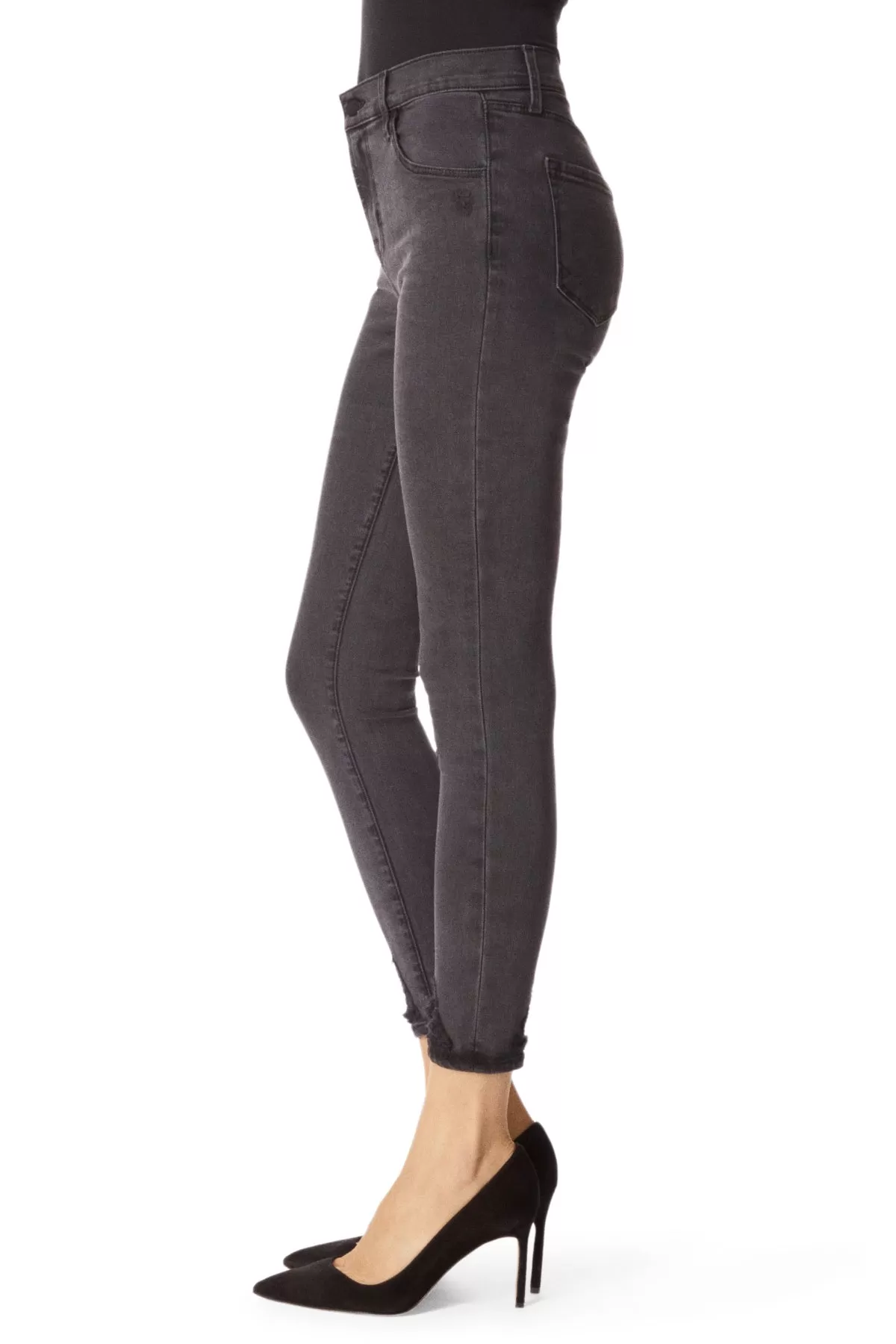 Alana High Rise Cropped Super Skinny - Photo Ready Bellatrix Destruct