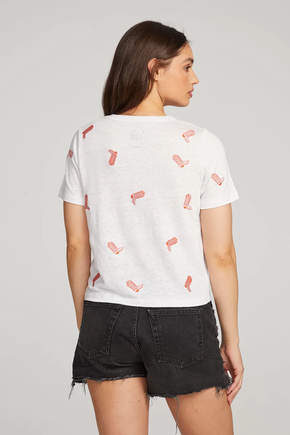 Allover Cowboy Boot Tee