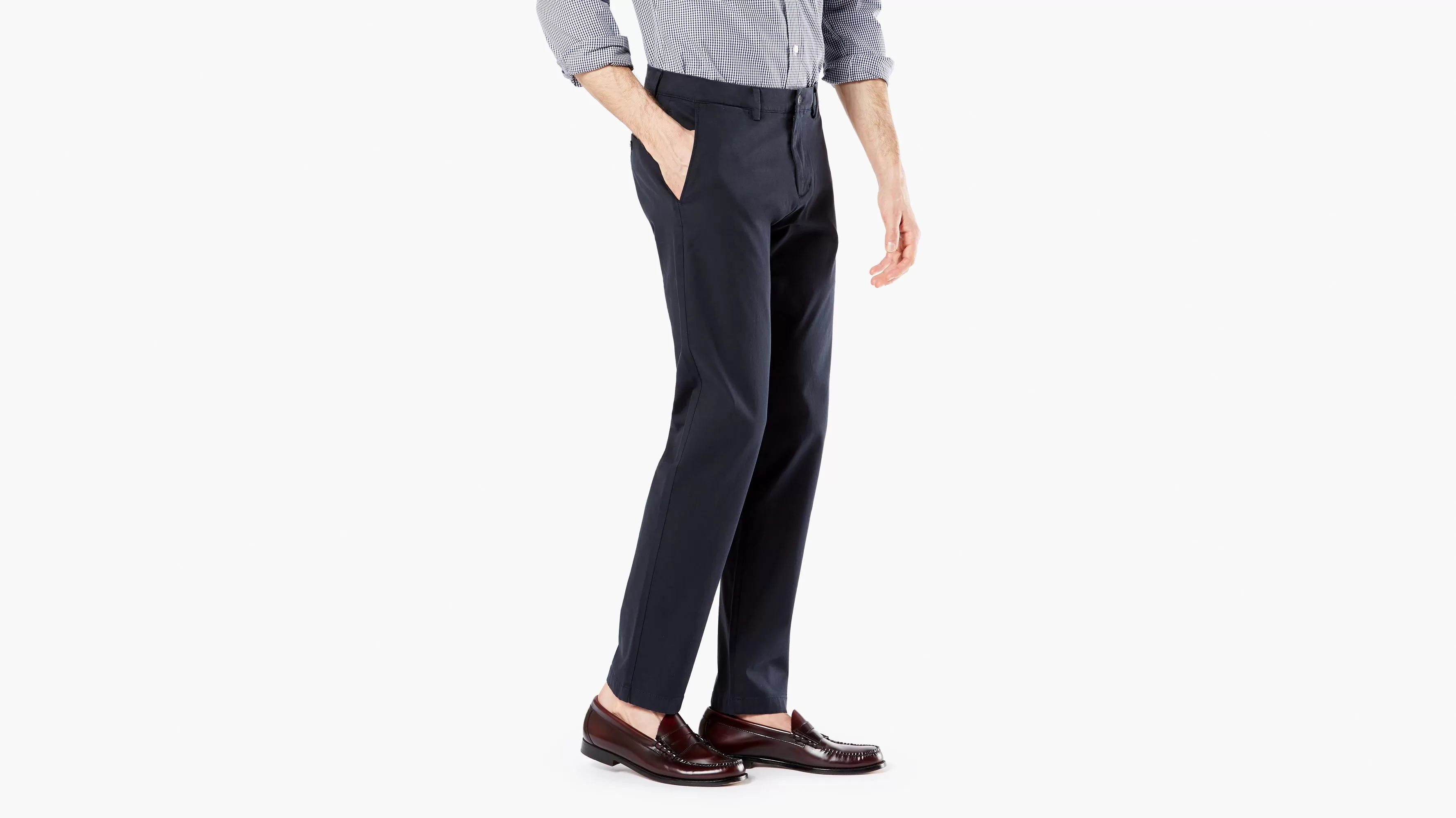 Alpha Chinos, Slim Tapered Fit