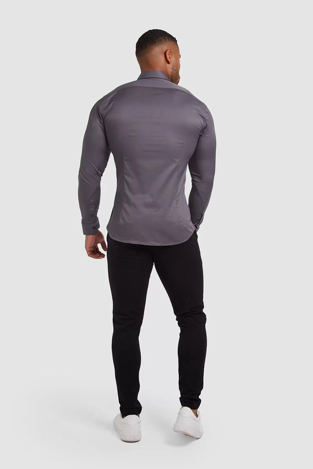 Athletic Fit Signature Shirt 2.0 in Grey