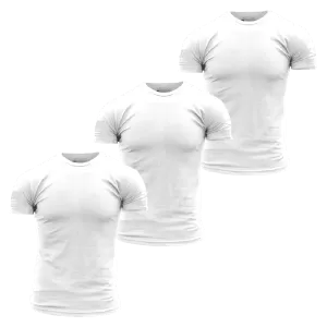 Basic T-Shirts - White - 3 Pack