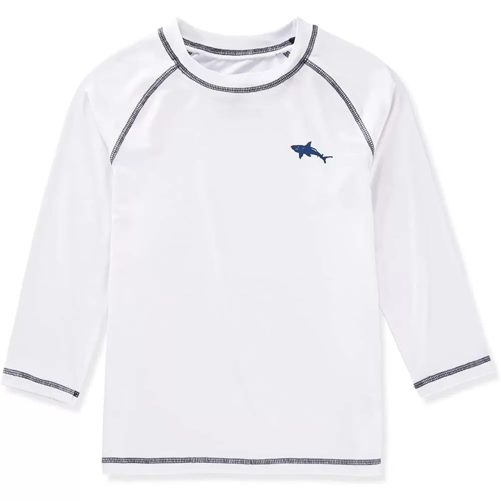 Big Chill Boys 12-24 Months Shark Rash Guard Long Sleeve