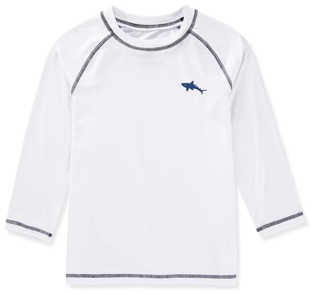 Big Chill Boys 2T-4T Shark Rash Long Sleeve