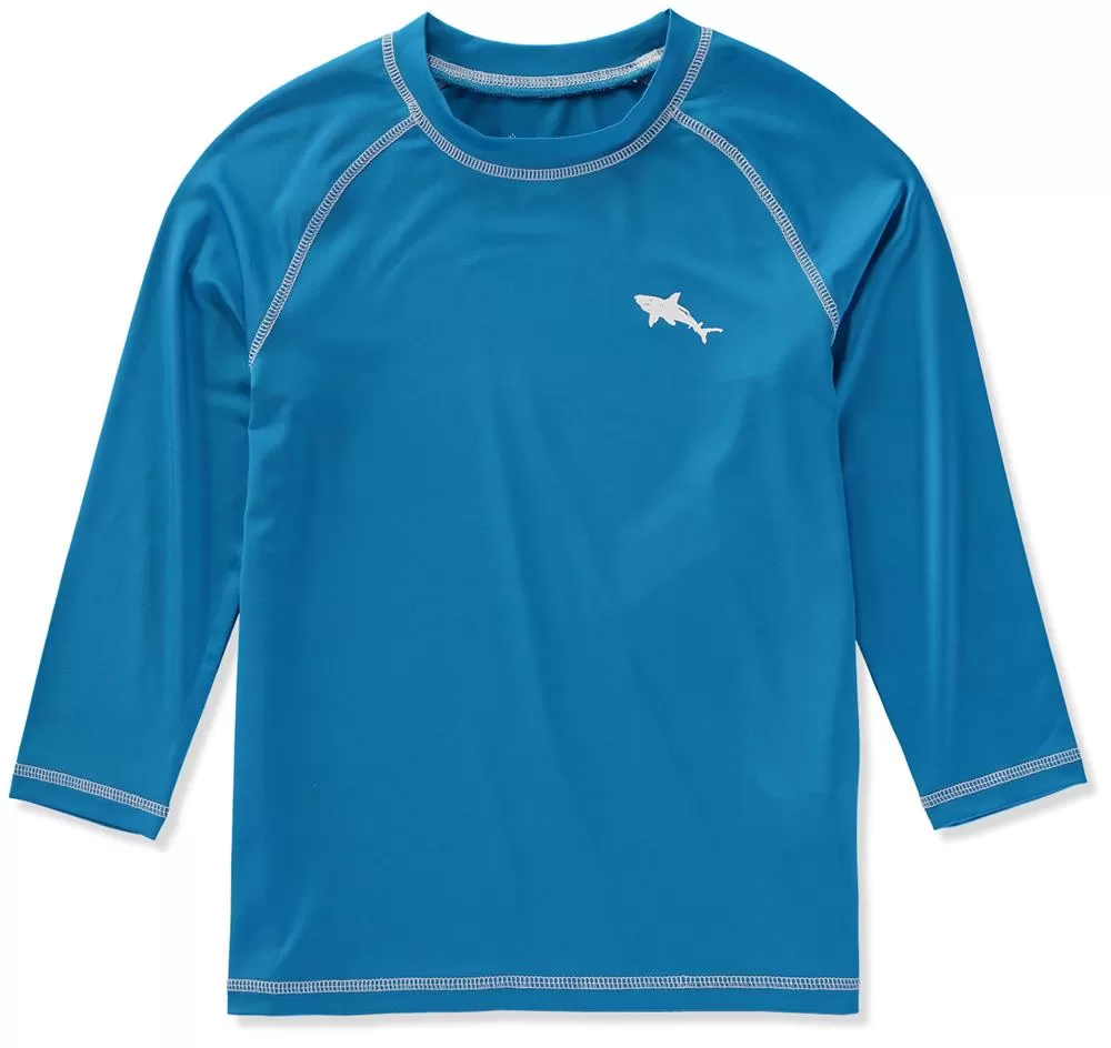 Big Chill Boys 2T-4T Shark Rash Long Sleeve