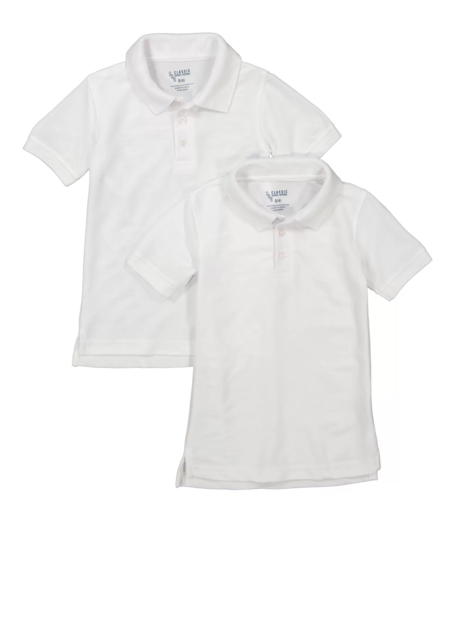 Boys 4-7 2 Pack Polo Shirts