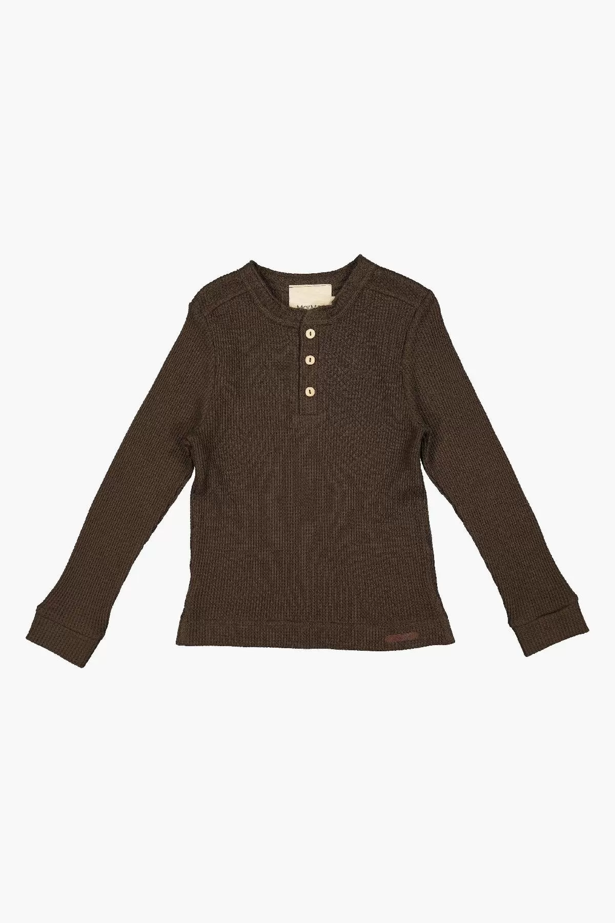 Boys Shirt MarMar Copenhagen Tavus - Coffee