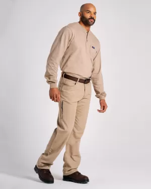 FR Canvas Jeans | 28-44 Waist | made with 9oz. Westex® UltraSoft® | Khaki