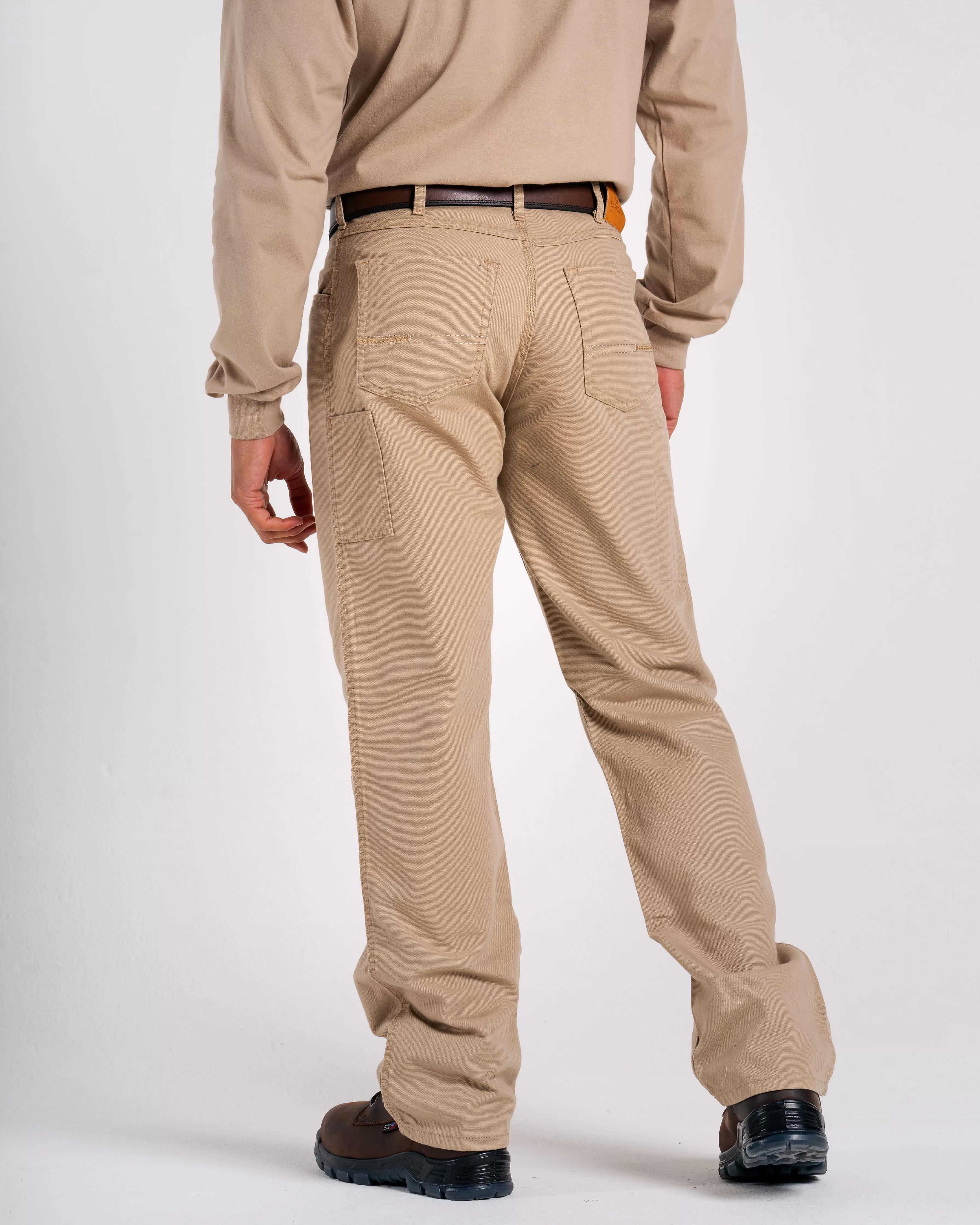 FR Canvas Jeans | 46-60 Waist | made with 9oz. Westex® UltraSoft® | Khaki