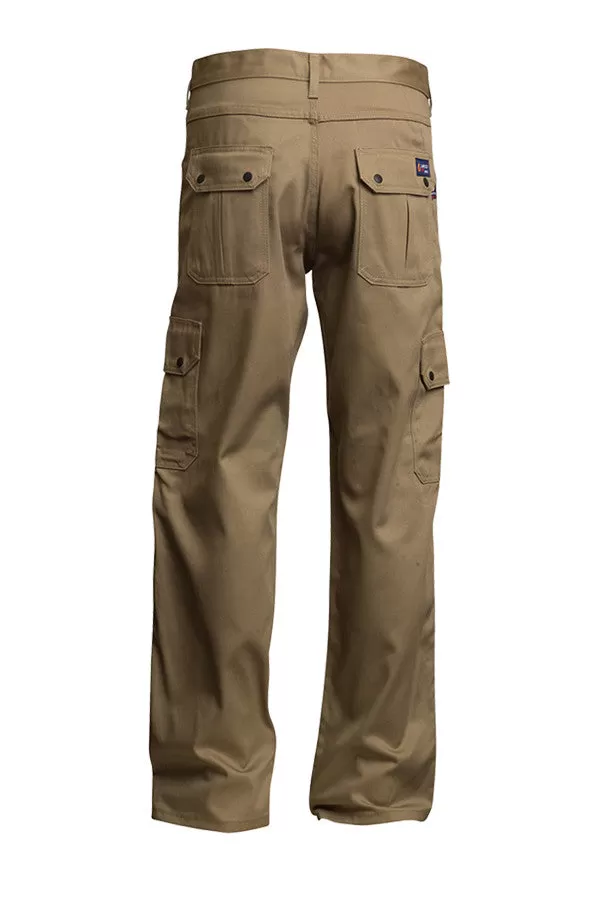 FR Cargo Pants | 46-60 Waist | 9oz. 100% Cotton | Khaki