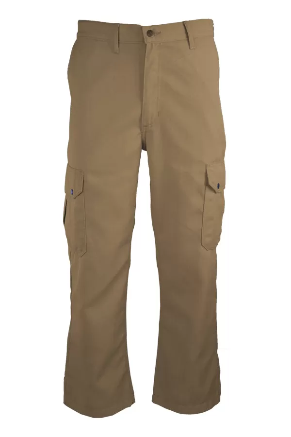 FR Cargo Uniform Pants | 46-60 Waist | made with 6.5oz. Westex® DH | Khaki