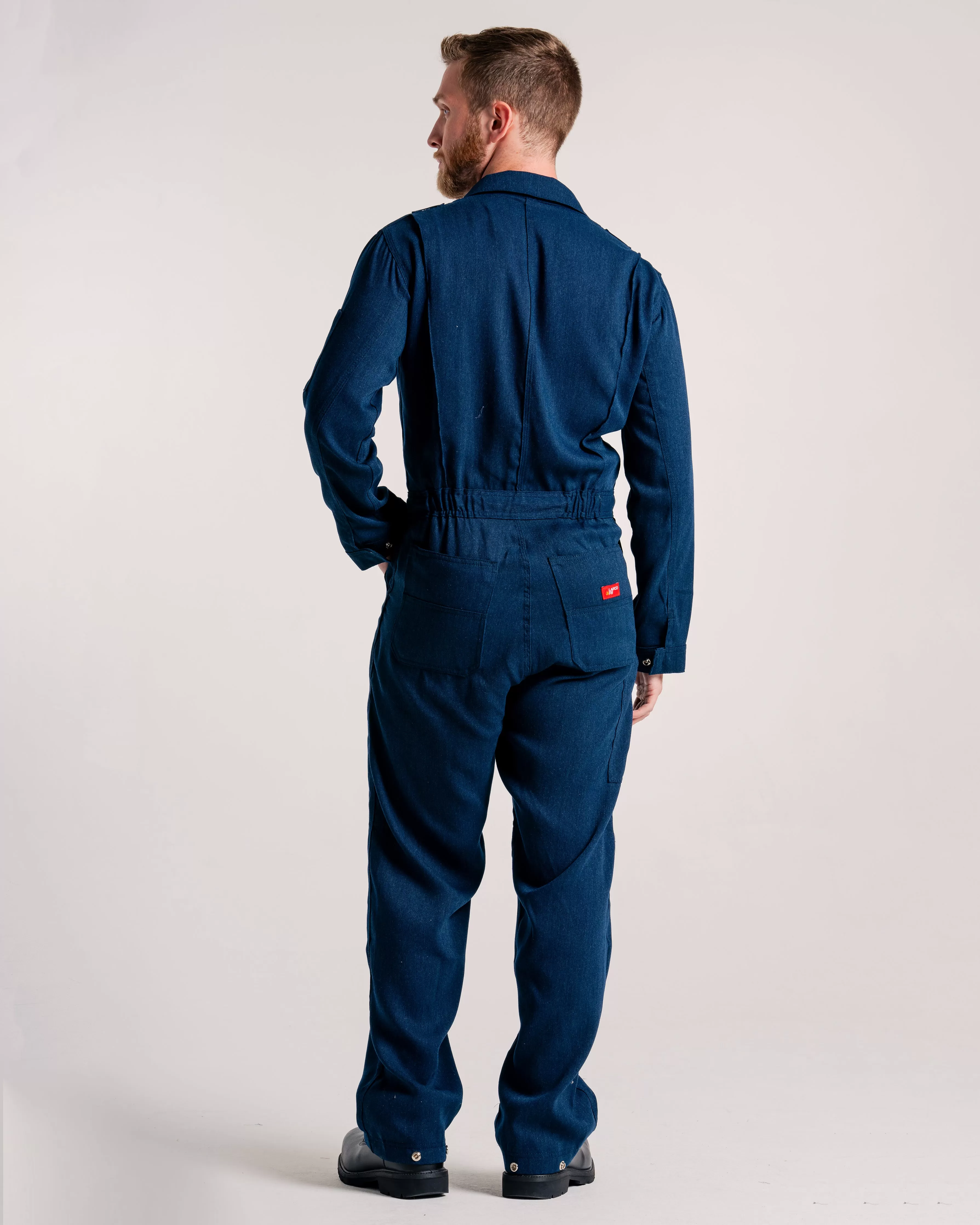 FR Deluxe 2.0 Coverall | made with 5oz. TecaSafe® One | Denim Navy