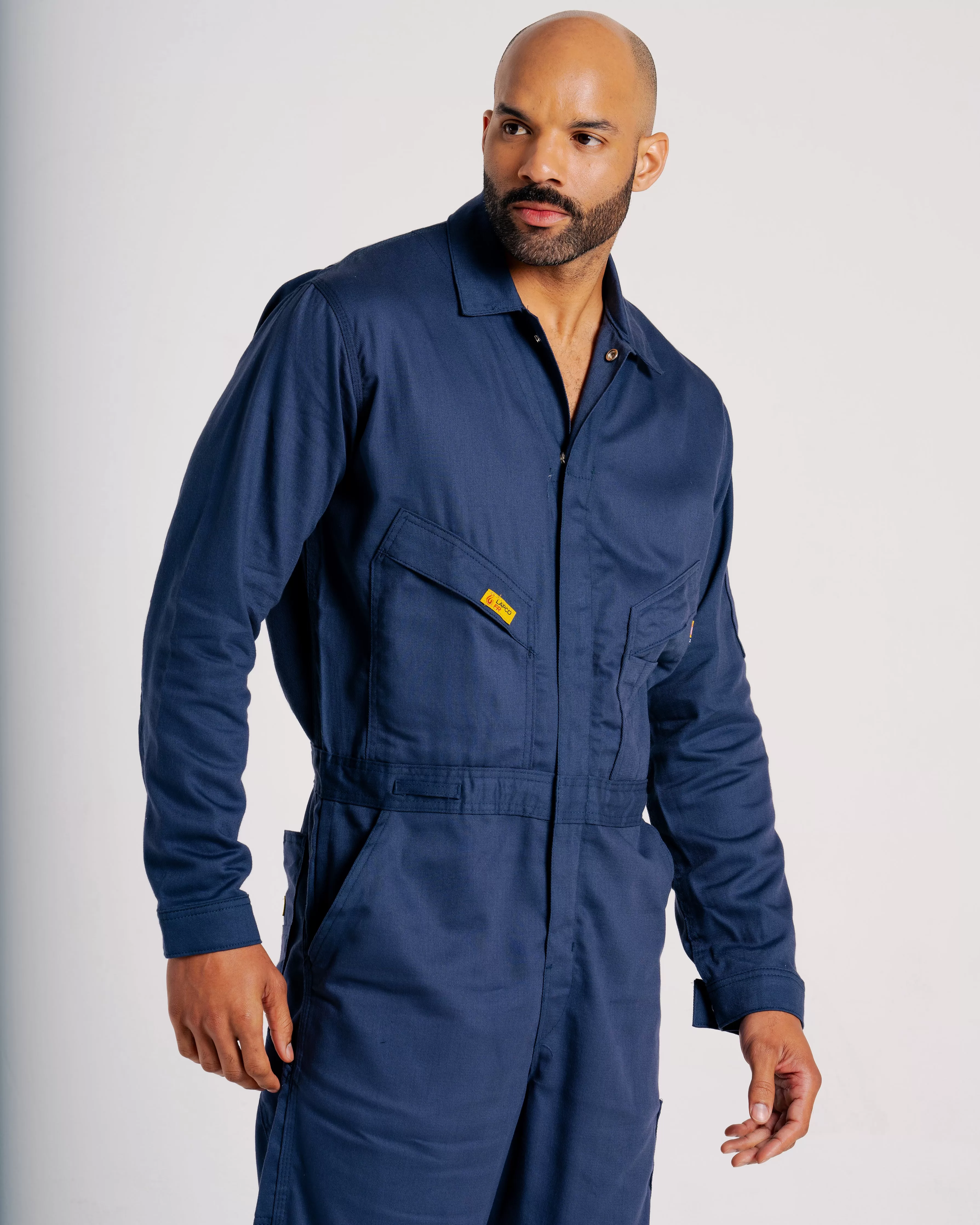 FR Deluxe Lightweight Coveralls | 6oz. 88/12 Blend | Navy