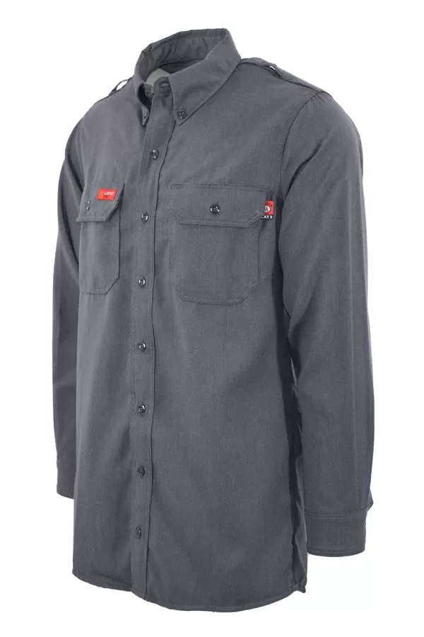 FR DH AIr Uniform Shirts | made with 5.5oz. Westex® DH Air | Gray