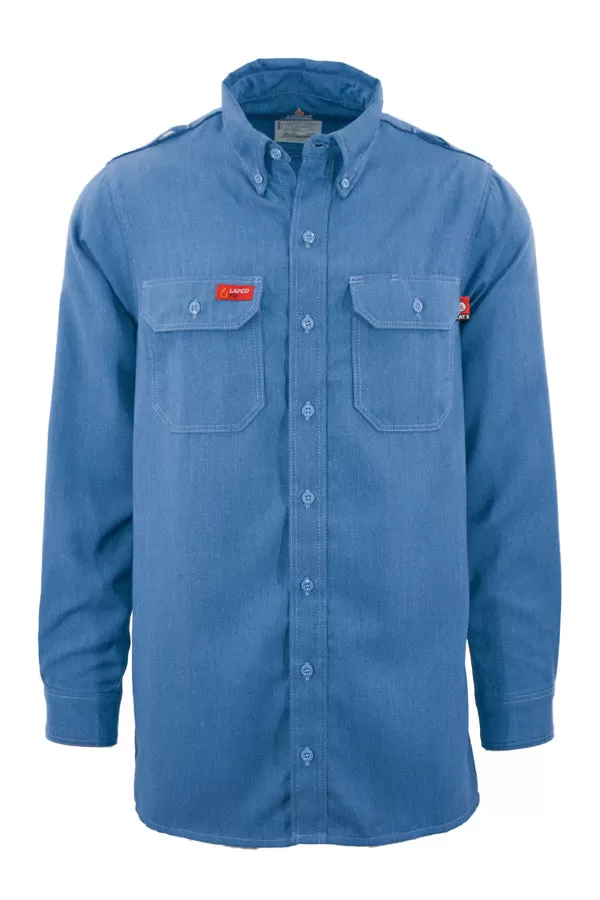 FR DH AIr Uniform Shirts | made with 5.5oz. Westex® DH Air | Medium Blue