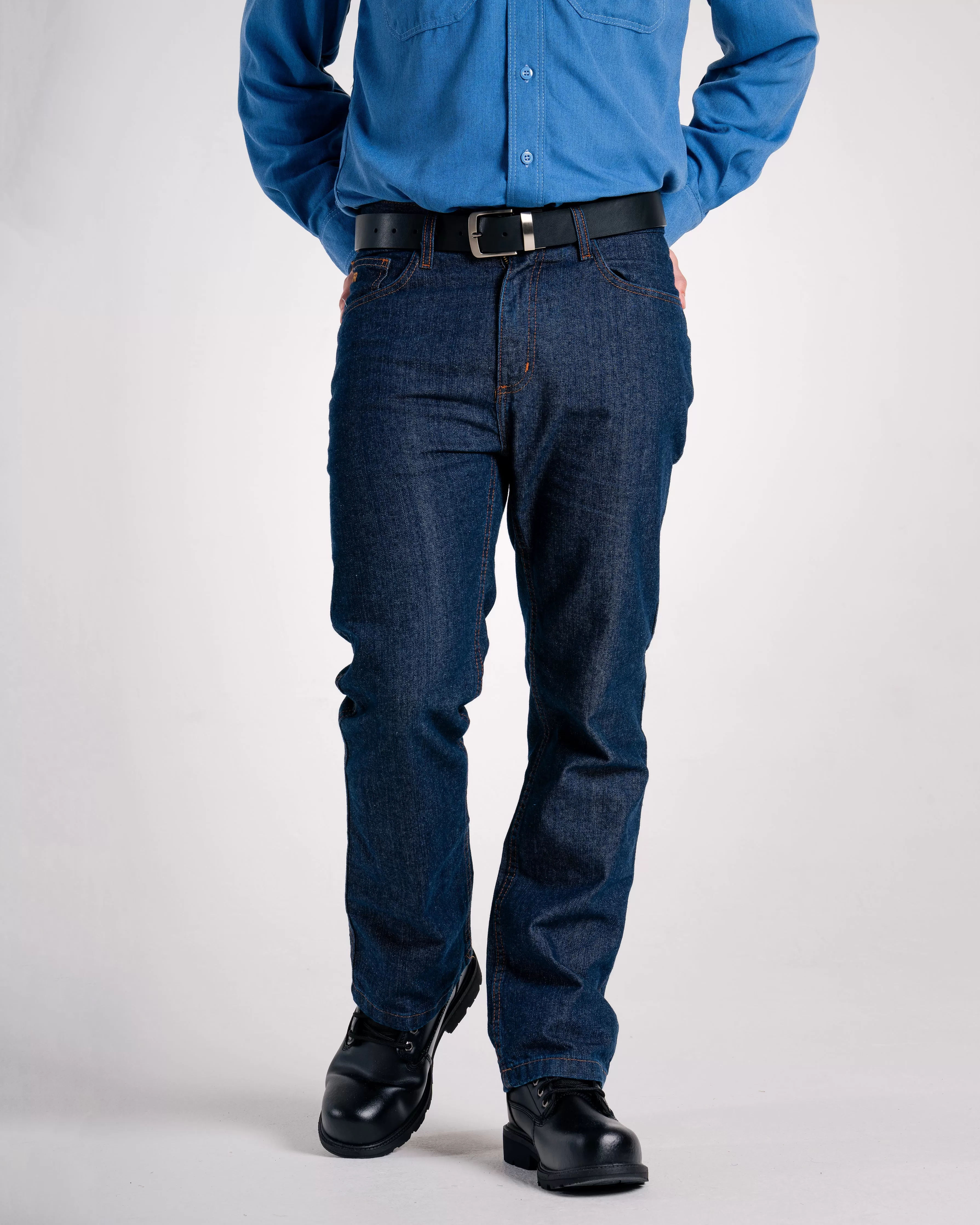 FR Durable Modern Jeans | 46-60 Waist | 13oz. 100% Cotton Denim