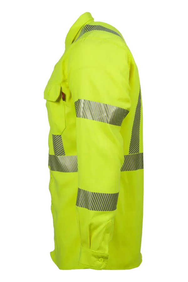 FR Modern Hi-Viz Uniform Shirt | Class 3 | 5oz. Tecasafe® One Inherent