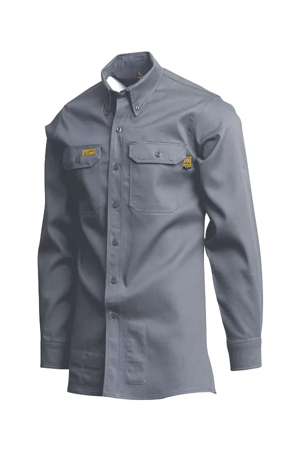 FR Uniform Shirt | 6oz. 88/12 Blend | Gray