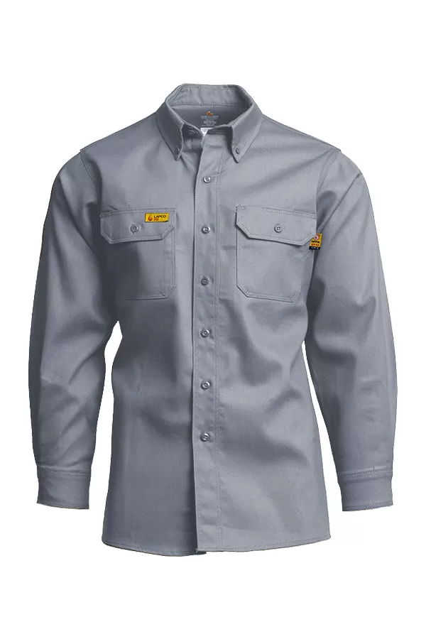 FR Uniform Shirt | 6oz. 88/12 Blend | Gray