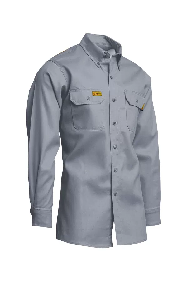 FR Uniform Shirt | 6oz. 88/12 Blend | Gray