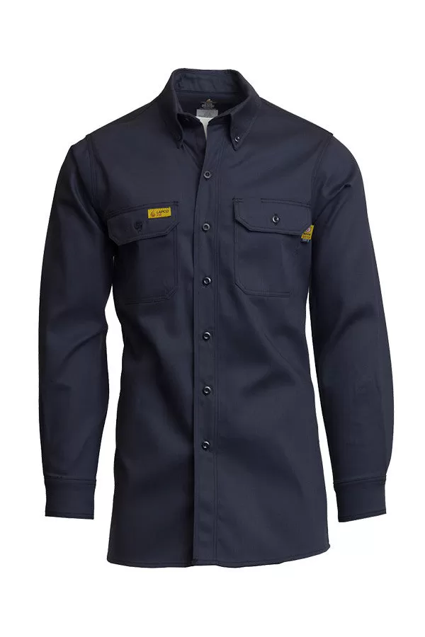 FR Uniform Shirt | 6oz. 88/12 Blend | Navy