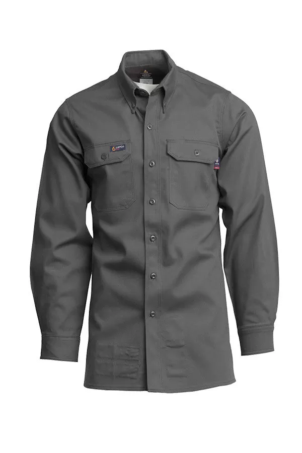 FR Uniform Shirt | 7oz. 100% Cotton | Gray