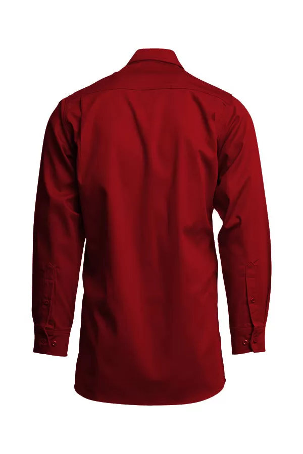 FR Uniform Shirt | 7oz. 100% Cotton | Red