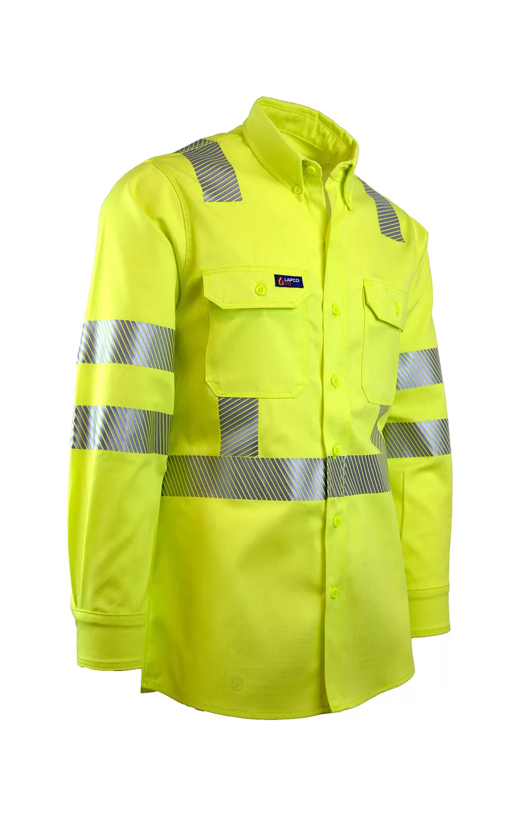 FR Uniform Shirt | Hi-Viz Class 3 | 7oz. 100% Cotton