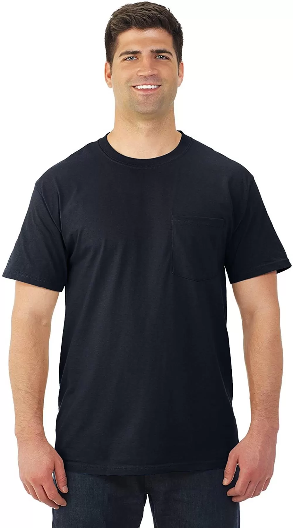 Fruit of the Loom Mens Short Sleeve Pocket T-Shirt