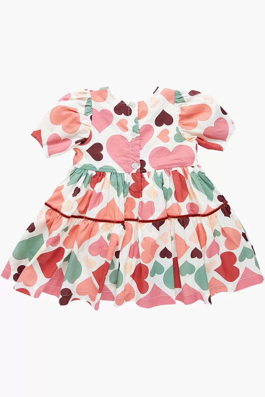 Girls Dress Pink Chicken Julesy