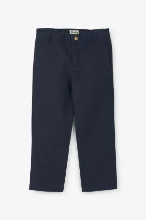 Hatley Navy Twill Boys Pants