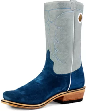 Horse Power Grey Sinsation Blue Suede Boot