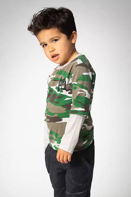 Joah Love Luka Camo Boys Shirt