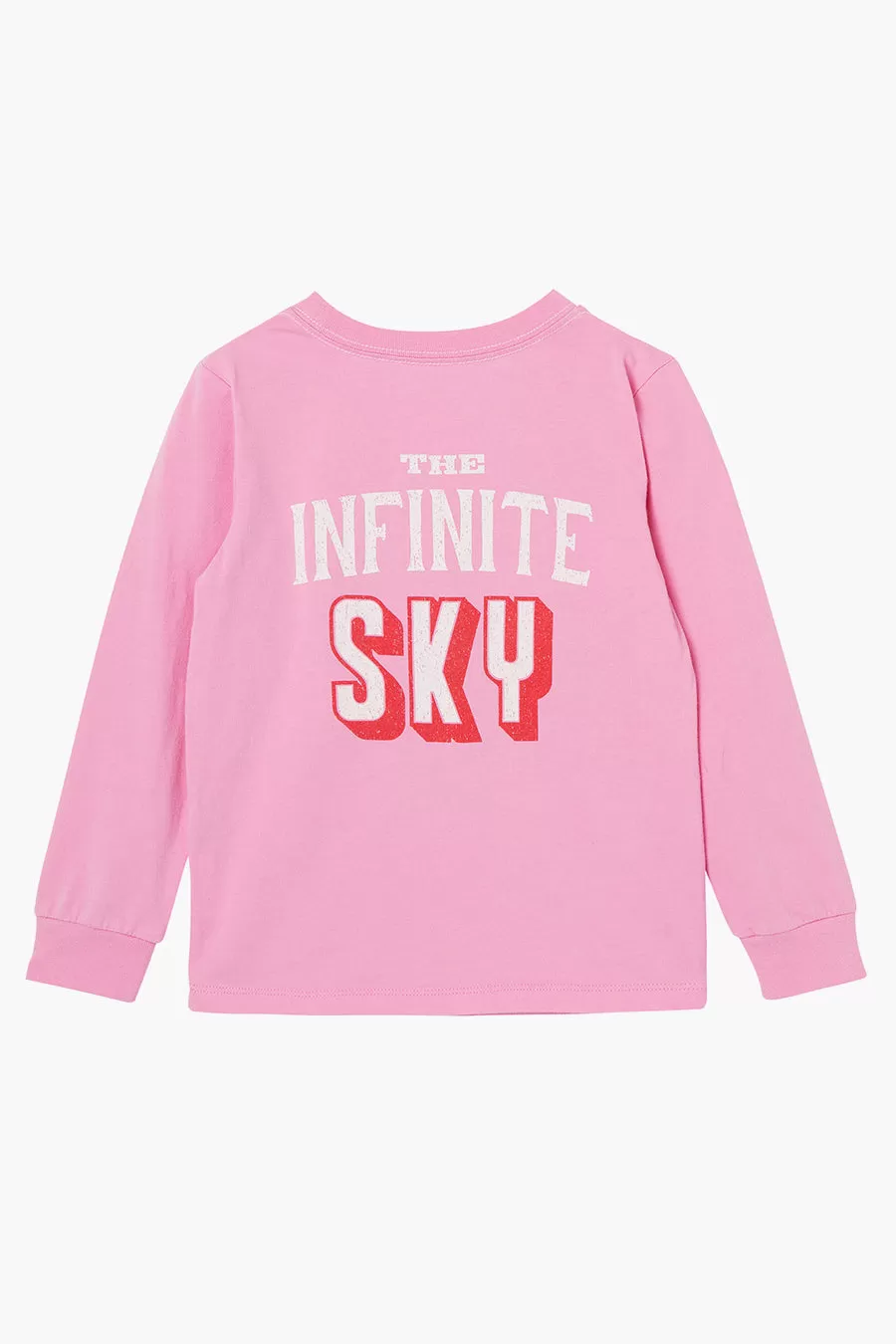 Kids T-Shirt Peek The Infinite Sky