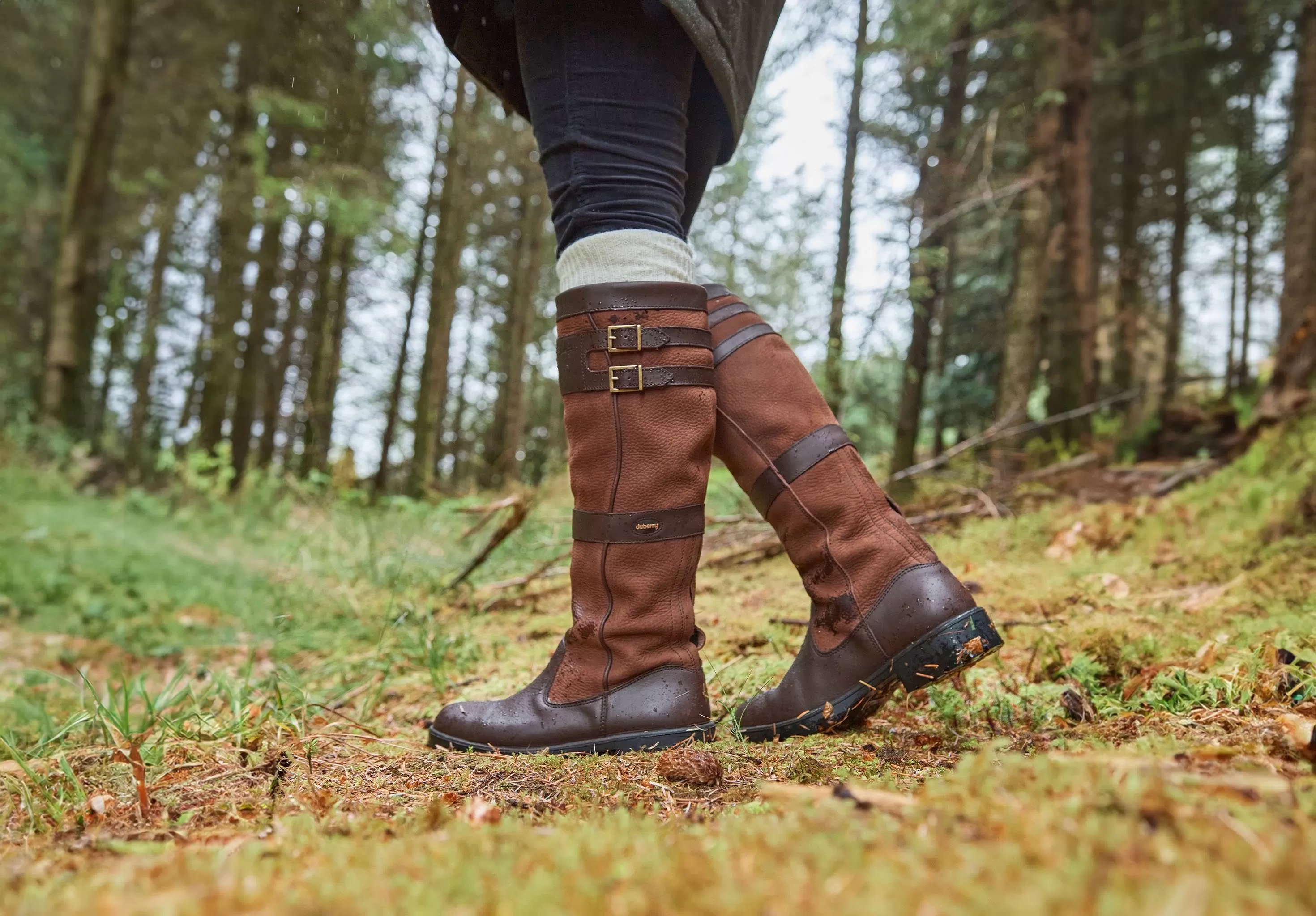 Longford Country Boot - Walnut