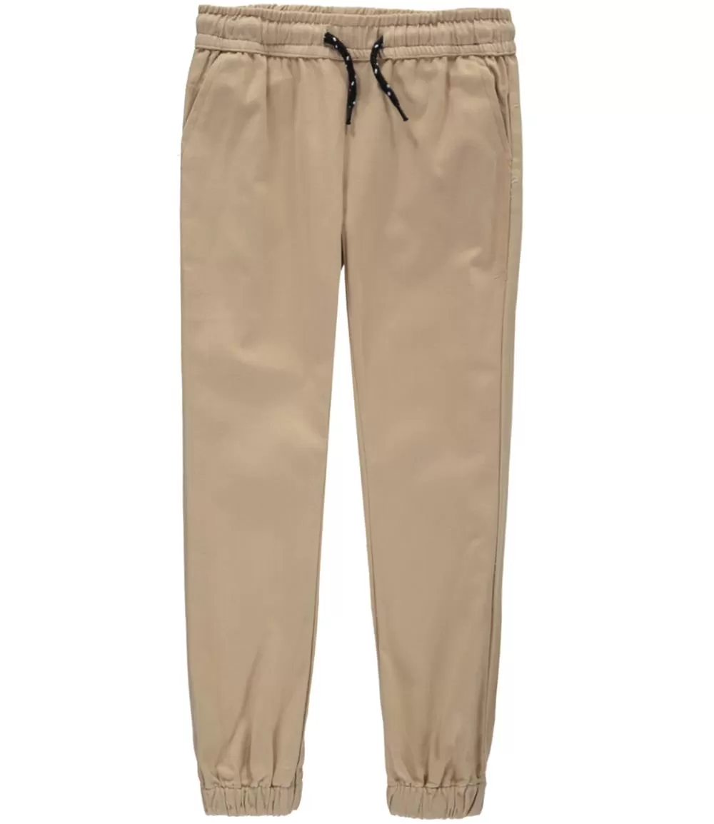 LR Scoop Boys 8-20 Twill Jogger with Elastic-Waistband and Drawstring