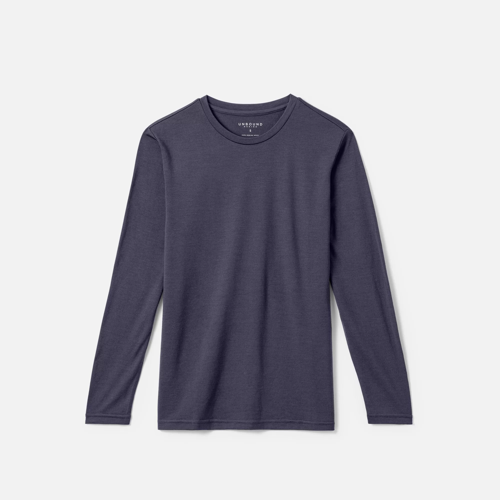 Men's Long Sleeve Merino Crew