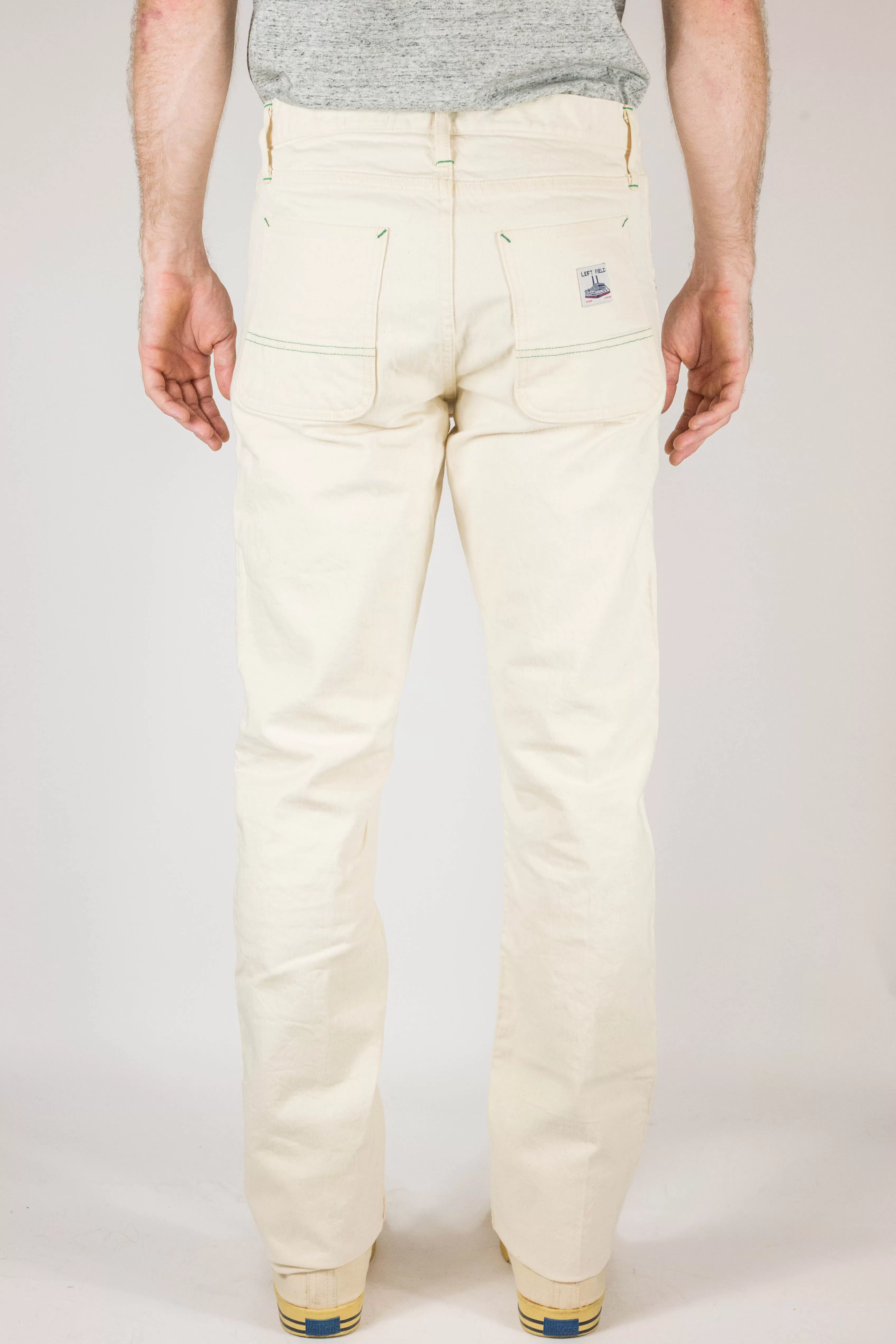 Natural Cone White Oak Work Uniform Denim(running slim in the thigh)