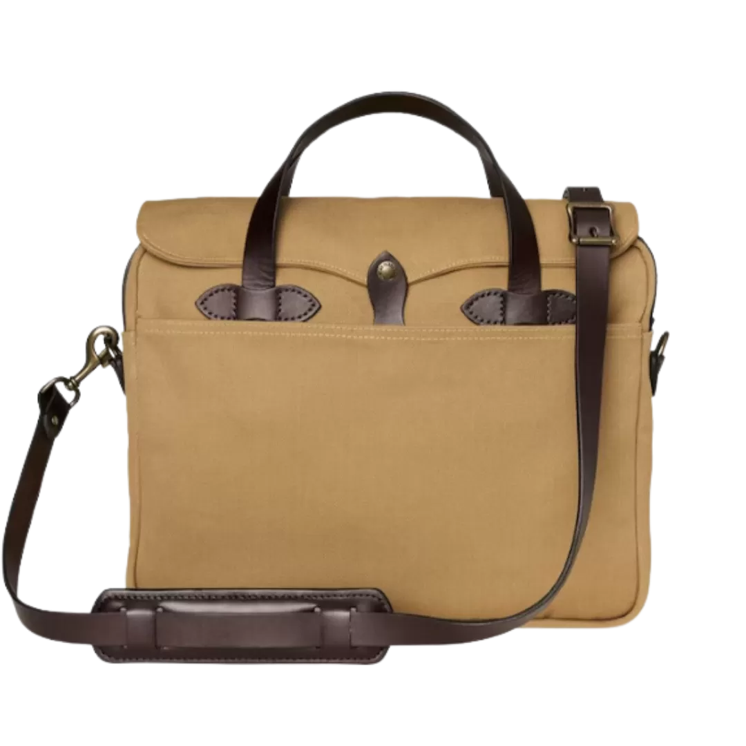 Original Briefcase in Rugged Twill - Tan