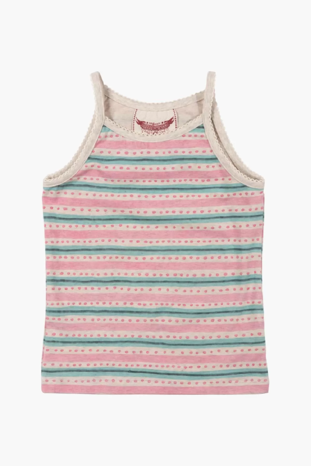 Paper Wings Texta Stripe Tank Girls Shirt (Size 2 left)