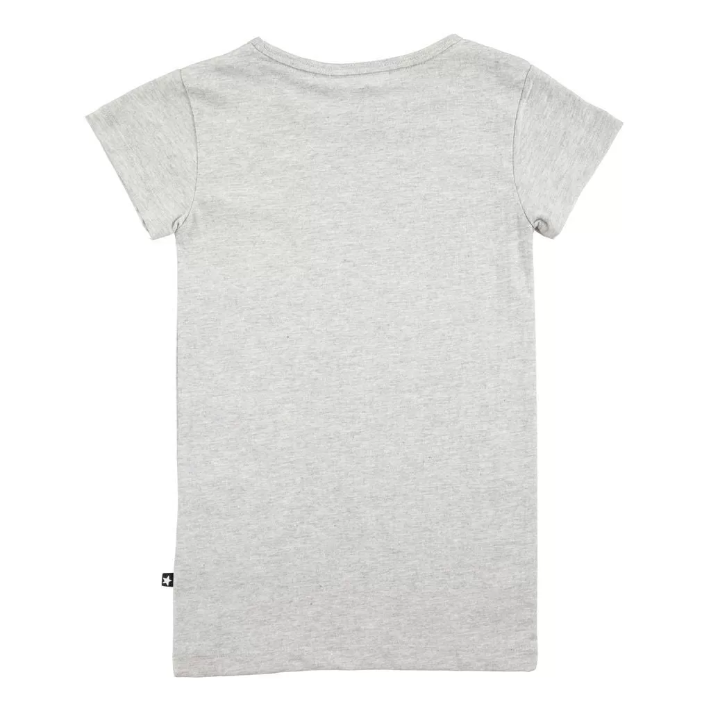 Rasmine Grey Melange T-Shirts