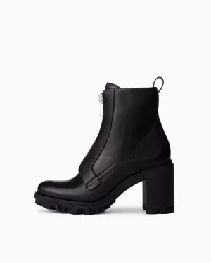 Shiloh High Zip Boot - Black