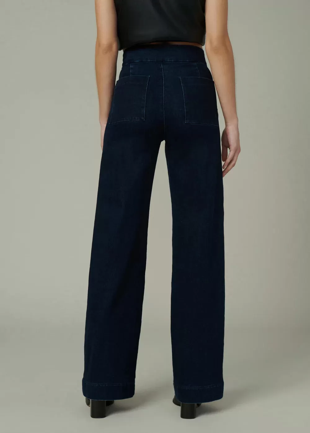 The Mason High Rise Wide Leg - Rinse